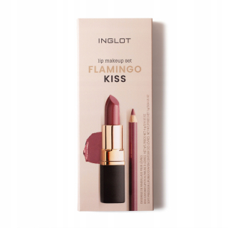 Sada na líčenie pier Inglot Flamingo Kiss